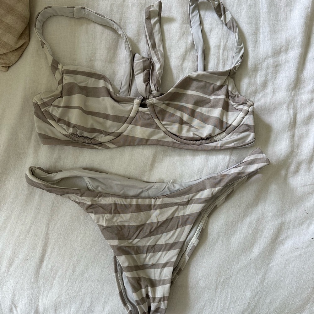 Striped Vitamin A Bikini